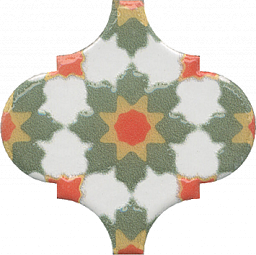 Керамическая плитка  Kerama Marazzi  Майолика Декор орнамент OS\A40\65000 6,5х6,5