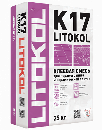  LITOKOL K17 C1  клеевая смесь 25kg