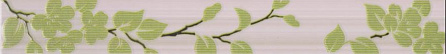 Нефрит светло-фисташковый.зеленый бордюр Цветы 40х4,8