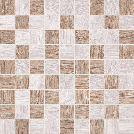 Керамическая плитка Laparet Мозаика 30х30 коричневый+бежевый Envy