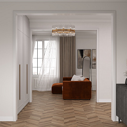 Керамогранит  Laparet  Вуд Люкс Уолнат Шеврон М