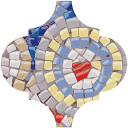 Керамическая плитка  Kerama Marazzi  Майолика Декор Гауди OP\A170\65000 6,5х6,5