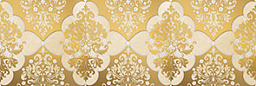 Бордюр настенный золотой 1508-0006 8,5х25