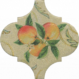 Керамическая плитка  Kerama Marazzi  котто Декор орнамент OP\A168\65000 6,5х6,5