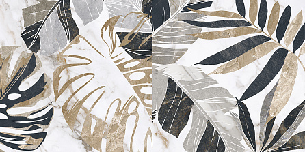 Керамическая плитка Laparet настенная кремовый ботаника 18-00-37-3636 30х60 Канзас
