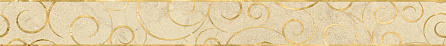 LB-Ceramics Бордюр Флорал крема 1506-0156 6х60 Миланезе дизайн