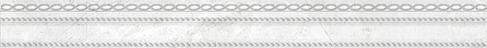 Cersanit Бордюр светло-серый (A-DA1L521\D) 6x60