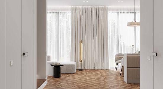 Керамогранит Laparet Wood Canarium Chevron M